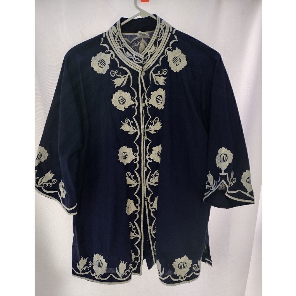 The Emporium embroidered top 